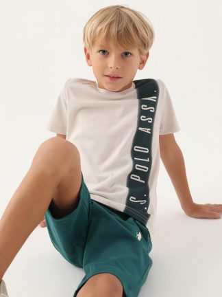 لباس خواب پسرانه طوسی یو اس پولو