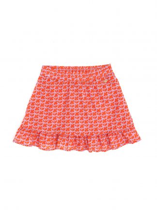 دامن دخترانه گل انار یو اس پولو