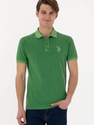 پولوشرت مردانه سبز یو اس پولو
