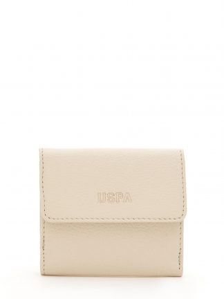 کیف پول زنانه بژ یو اس پولو