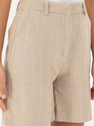 شلوارک زنانه خاکی روشن یو اس پولو