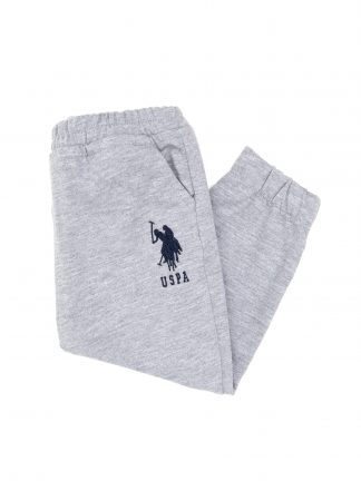 شلوار راحتی پسرانه خاکی ملانژ یو اس پولو