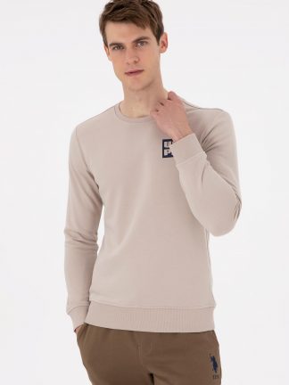 سویشرت مردانه طوسی یو اس پولو