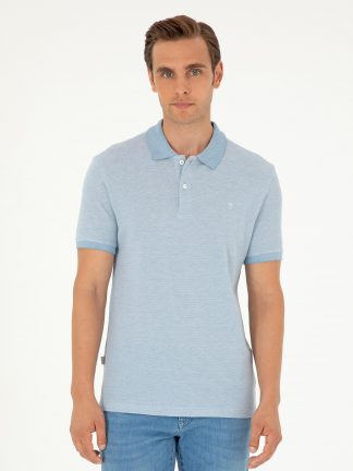 پولوشرت مردانه آبی پیرکاردین