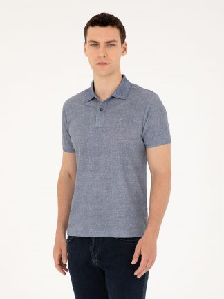 پولوشرت مردانه سرمه ای پیرکاردین