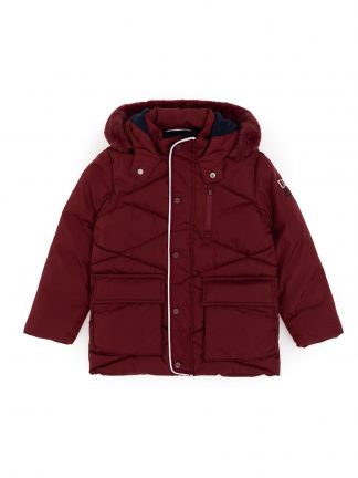 کاپشن پسرانه زرشکی یو اس پولو