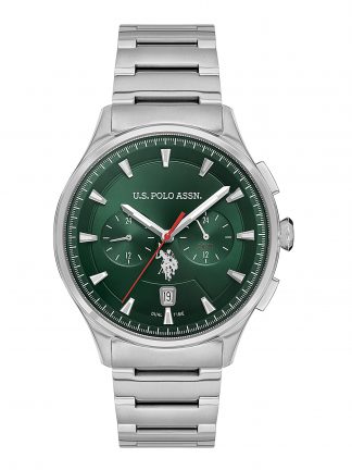 ساعت مچی مردانه خاکستری یو اس پولو