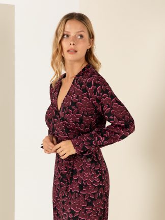 بلوز زنانه مشکی پیرکاردین