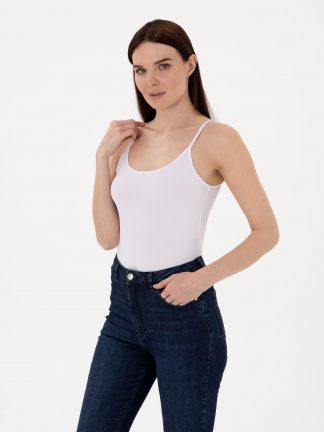 بلوز زنانه سفید پیرکاردین