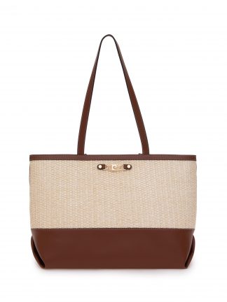 کیف دوشی زنانه قهوه ای پیرکاردین