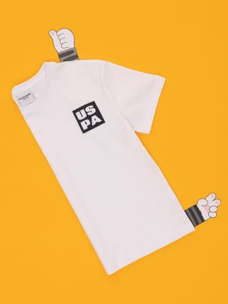 تی شرت پسرانه سفید یو اس پولو