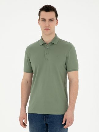 پولوشرت مردانه خاکی روشن پیرکاردین