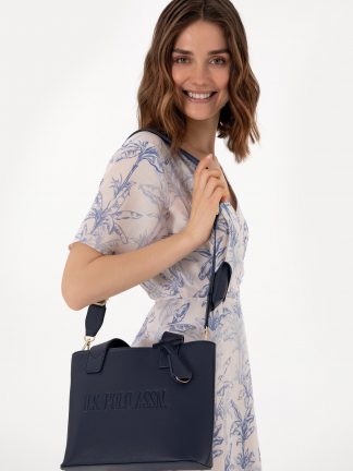 کیف زنانه سرمه ای یو اس پولو