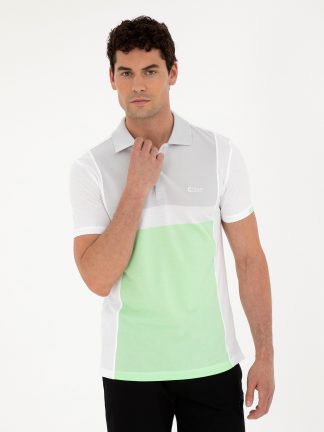 پولوشرت مردانه سفید پیرکاردین