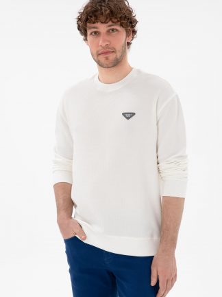 سویشرت مردانه کرم یو اس پولو