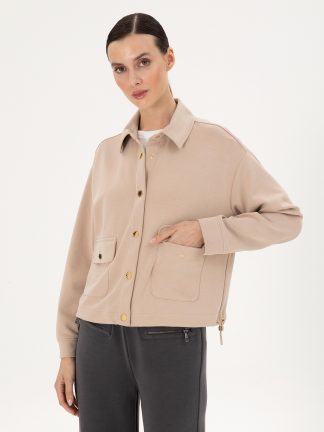 ژاکت زنانه بژ پیرکاردین