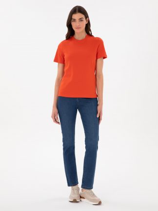 شلوار جین جذب زنانه آبی پیرکاردین