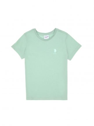 تی شرت پسرانه آبی فیروزه ای یو اس پولو