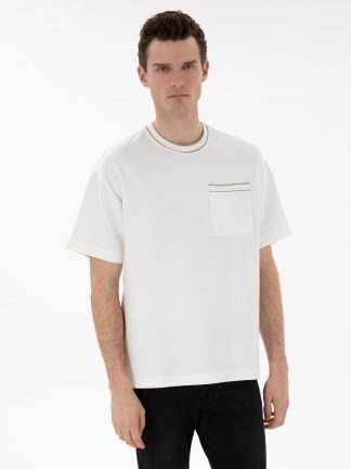 تی شرت مردانه بژ پیرکاردین