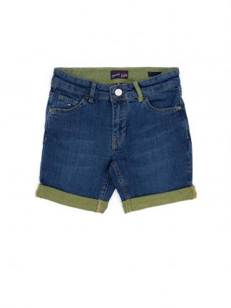 شلوارک پسرانه آبی یو اس پولو