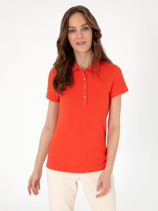 پولوشرت زنانه قرمز پیرکاردین