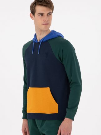 هودی مردانه سرمه ای یو اس پولو