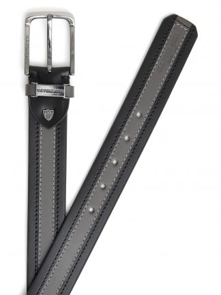 کمربند مردانه مشکی یو اس پولو