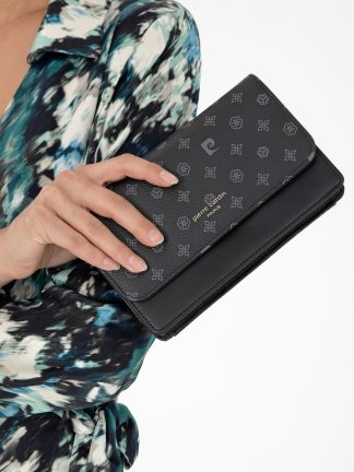 کیف دوشی زنانه مشکی پیرکاردین