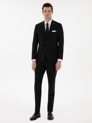 کت و شلوار مردانه مشکی پیرکاردین