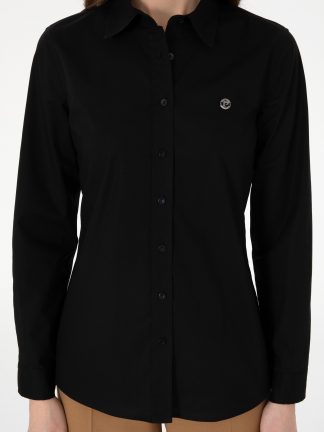 شومیز زنانه مشکی پیرکاردین