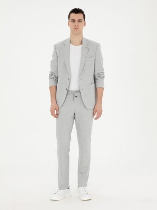 کت و شلوار مردانه خاکستری پیرکاردین