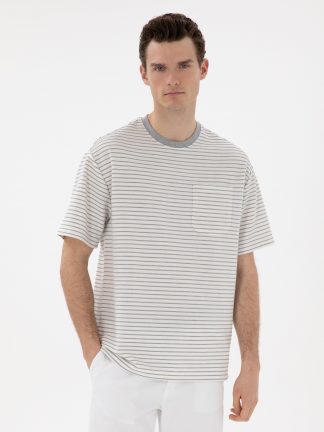 تی شرت مردانه بژ پیرکاردین