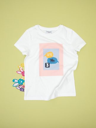 تی شرت پسرانه سفید یو اس پولو