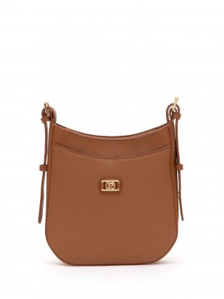 کیف دوشی زنانه قهوه ای پیرکاردین