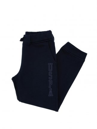 شلوار راحتی دخترانه سرمه ای یو اس پولو