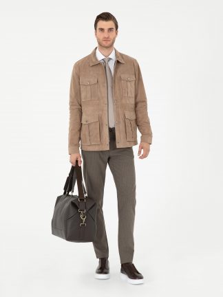 شلوار کتان مردانه راسویی پیرکاردین