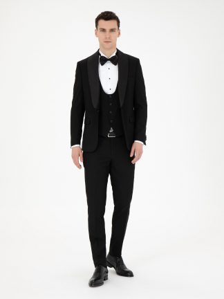 کت و شلوار مردانه مشکی پیرکاردین