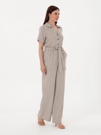 سرهمی زنانه خاکستری پیرکاردین