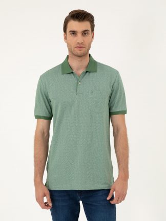 پولوشرت مردانه خاکی روشن پیرکاردین