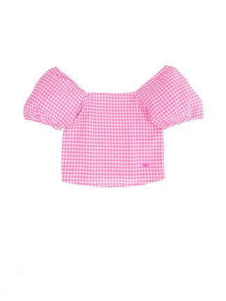 شومیز دخترانه صورتی یو اس پولو