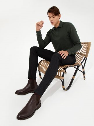 شلوار کتان مردانه مشکی پیرکاردین