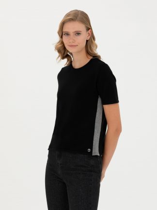 پلیور زنانه مشکی پیرکاردین