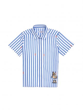 پیراهن پسرانه نیلی یو اس پولو