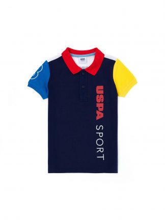 پولوشرت پسرانه سرمه ای یو اس پولو