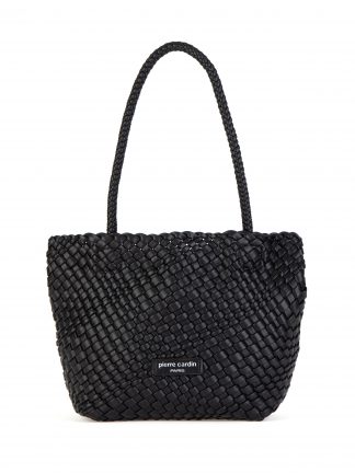 کیف دوشی زنانه مشکی پیرکاردین