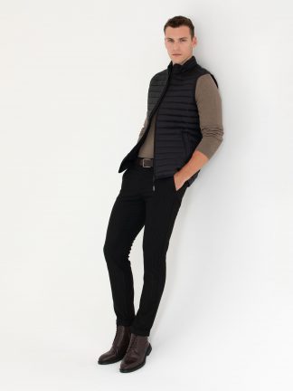 جلیقه ورزشی مردانه مشکی پیرکاردین