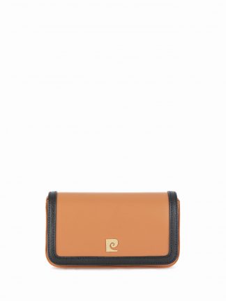 کیف دوشی زنانه قهوه ای پیرکاردین