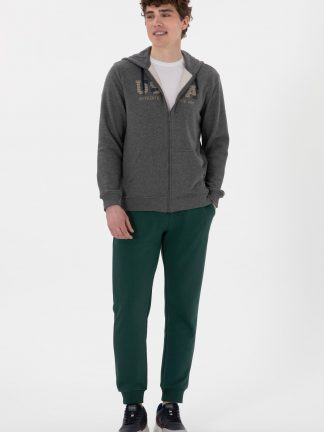 شلوار راحتی مردانه سبز تیره یو اس پولو