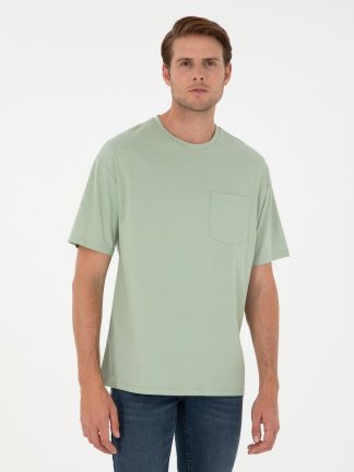 تی شرت مردانه سبز پیرکاردین