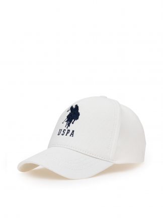 کلاه کپ پسرانه سفید یو اس پولو